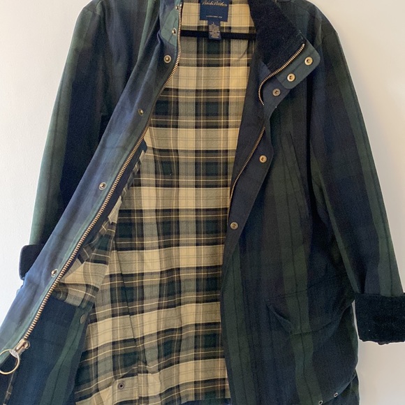 Tartan Waxed Cotton Barn Coat | Poshmark